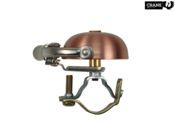 Crane Mini Suzu bell kupfer gebürstet